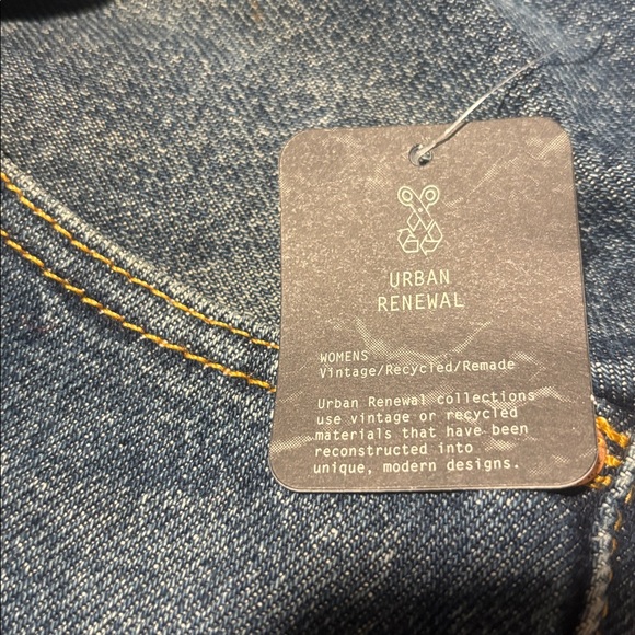 Urban Renewal Levi Strauss & Co. 517 Colorful Patchwork Women Jeans size 32/32 - Picture 7 of 8